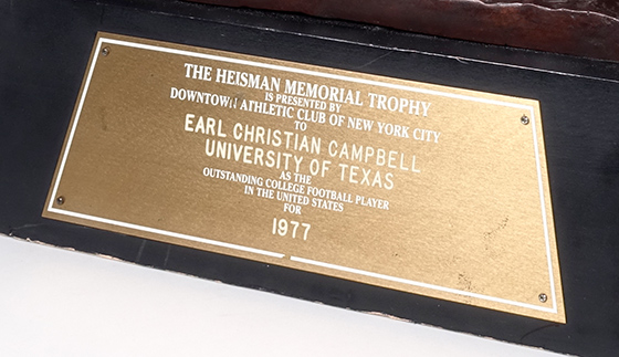 How a judge helped Earl Campbell become Texas' first Heisman