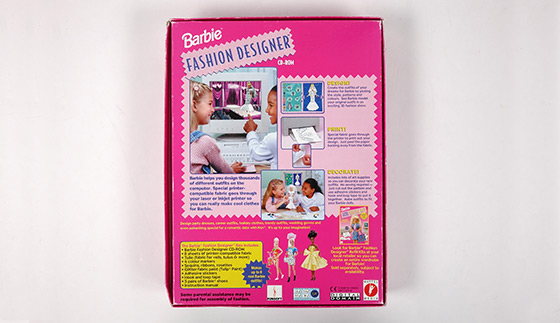 Barbie Fashion Designer CD-ROM  Bullock Texas State History Museum