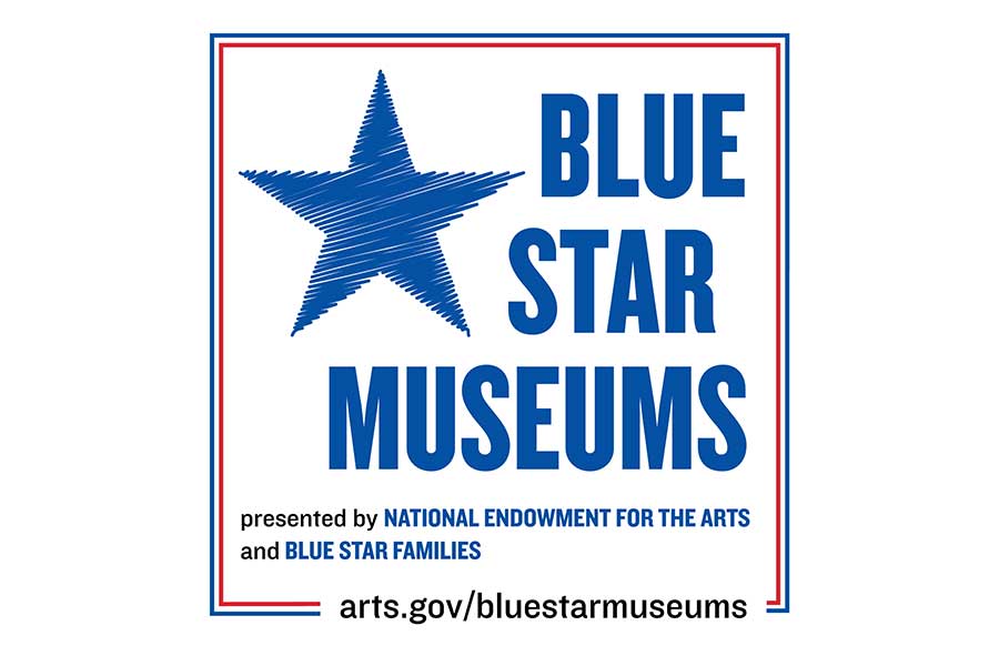 The Bullock Museum is proud to take part in the Blue Star Museums program offering free exhibit admission to active-duty military families all summer.