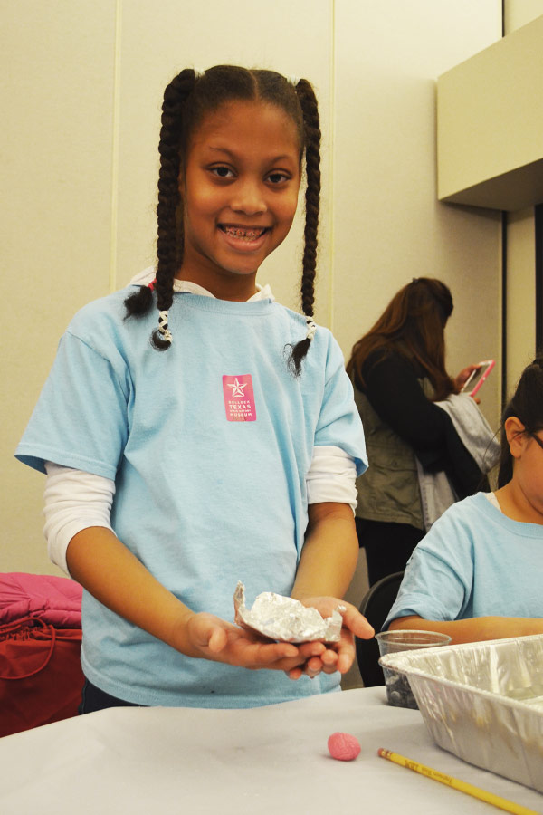 a student working on an educational activity