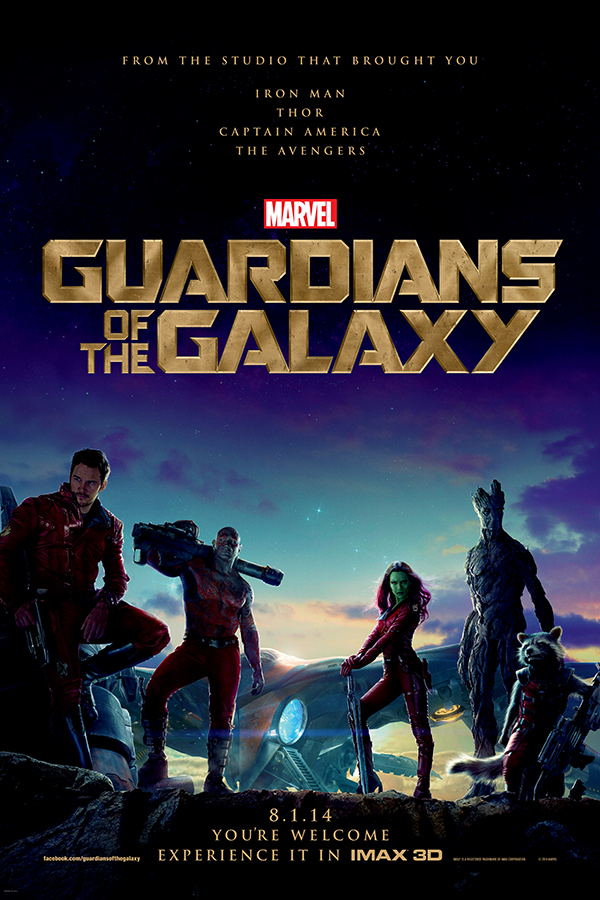 guardians of the galaxy imax poster