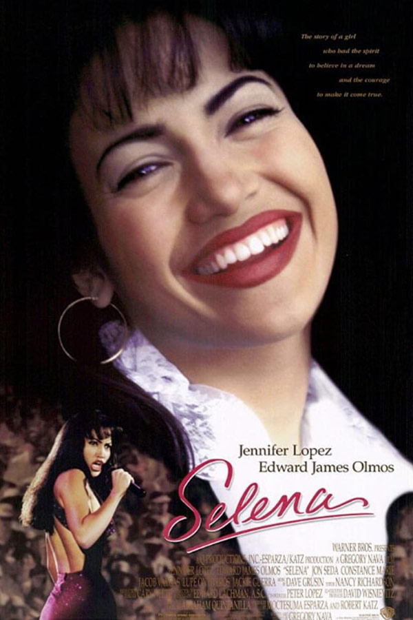 film poster for "Selena"