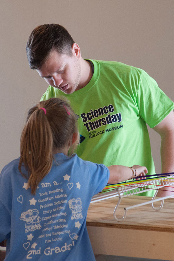 students at science thursday