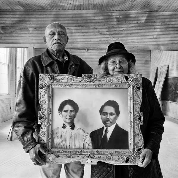 A Better Life for Their Children exhibition features 23 black and white photographs of Rosenwald Schools across the country as they exist today. Photographer credit Andrew Feiler