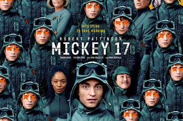 film poster for "Mickey 17" 